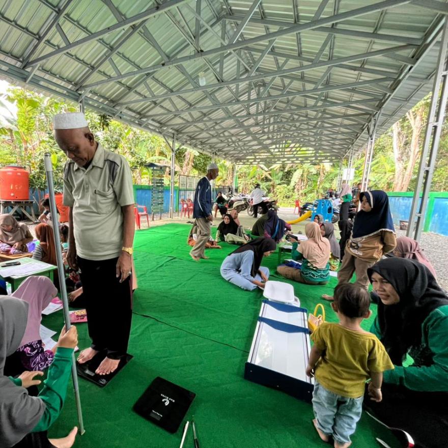 Posyandu Siklus Hidup Desa Bawahan Seberang Bulan Maret 2026
